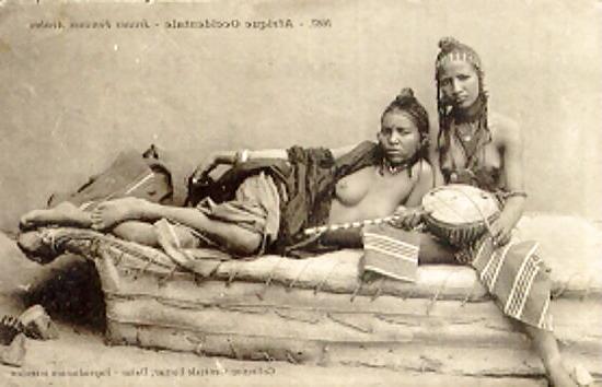 22P Vintage African postcards