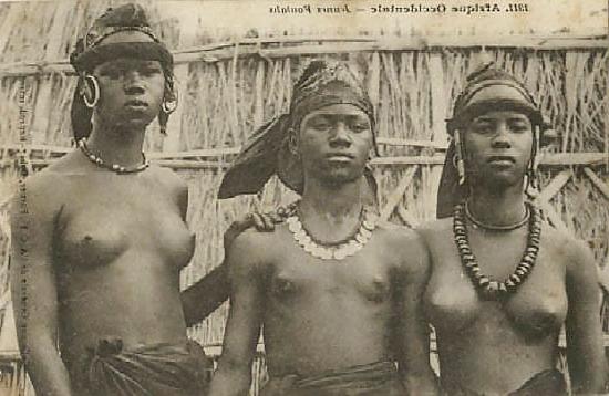 22P Vintage African postcards