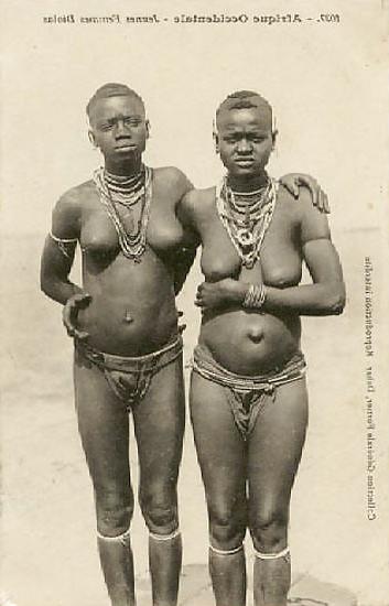 22P Vintage African postcards