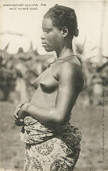 22P Vintage African postcards