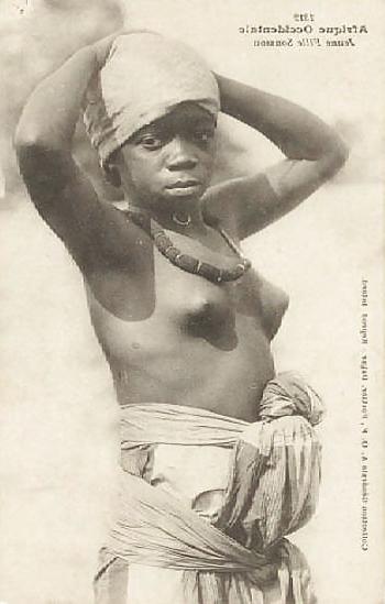 22P Vintage African postcards