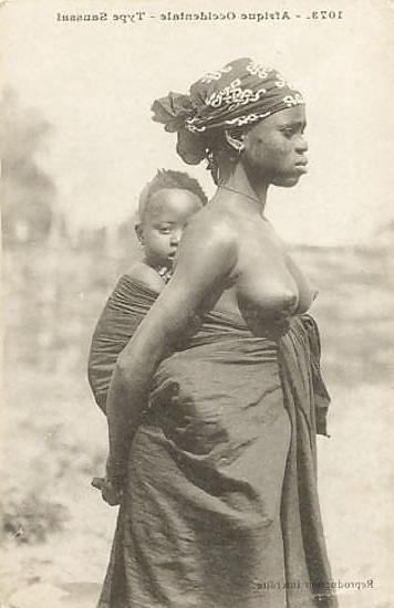 22P Vintage African postcards