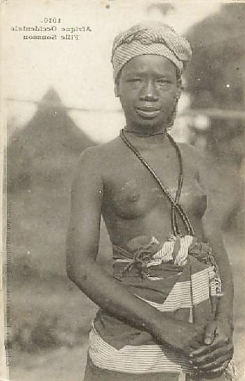22P Vintage African postcards