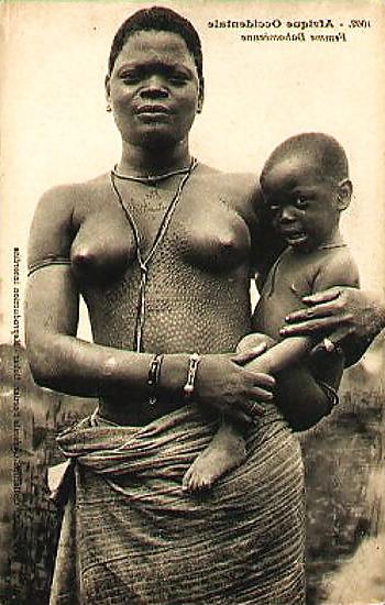 22P Vintage African postcards