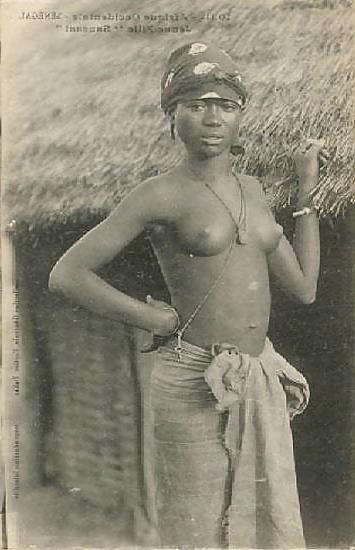 22P Vintage African postcards