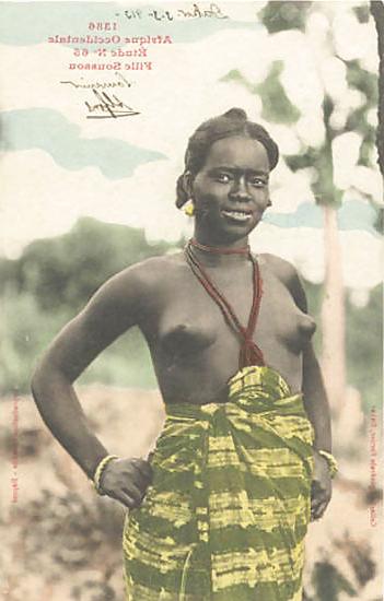 22P Vintage African postcards