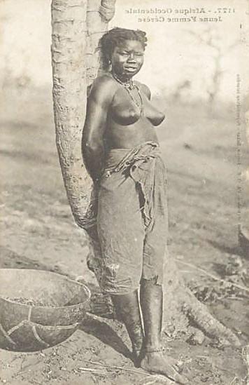 22P Vintage African postcards