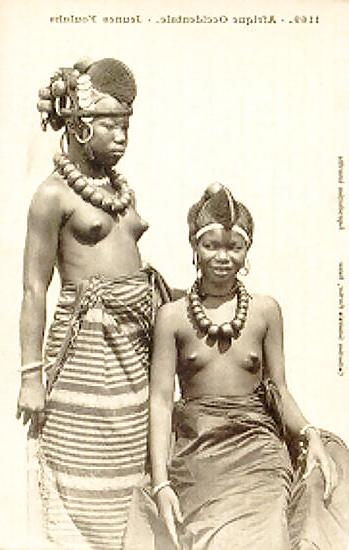22P Vintage African postcards