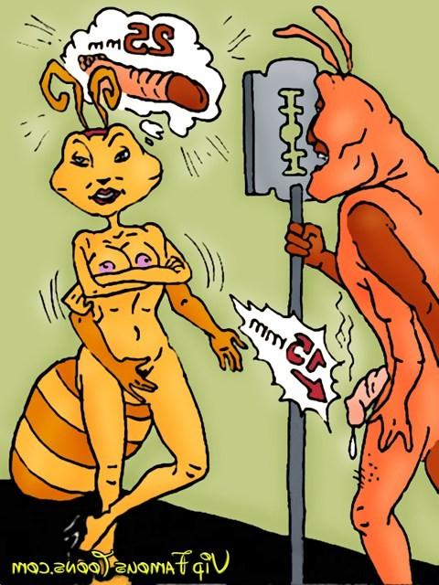 10P Famous cartoon Antz hero Soldier fucks his Queen to all holes