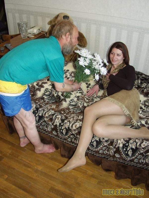 12P No younger man has ever been able to satisfy her