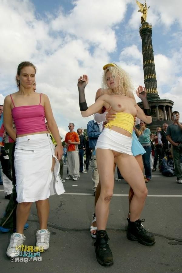 16P Crazy german sluts getting group fucked on public outdoors