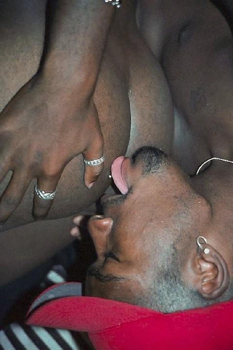 20P Two smooth black twinks sucking and rimming and fucking gusto