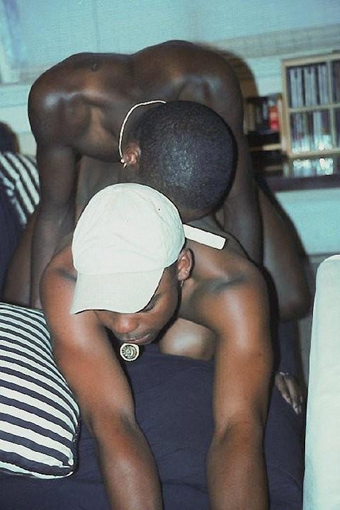 20P Two smooth black twinks sucking and rimming and fucking gusto