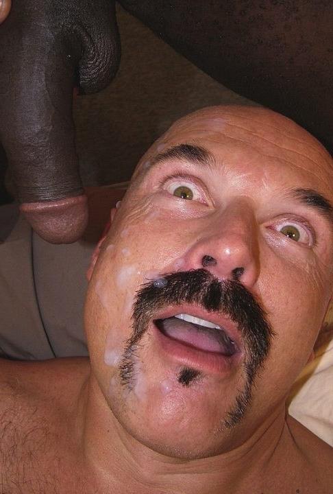 20P Interracial mature duet fucking and facial cumming