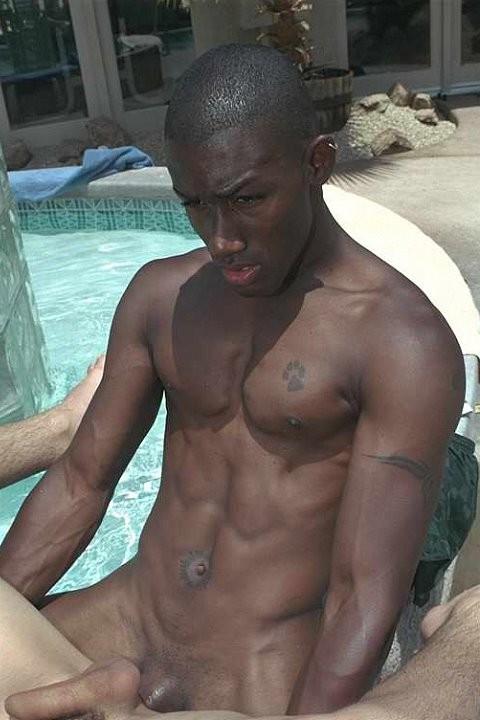 20P Black muscle and blond twink sucking and screwing and cumming