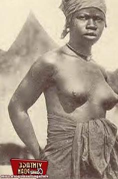 12P Several nude African ladies from the twenties nude