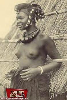 12P Several nude African ladies from the twenties nude