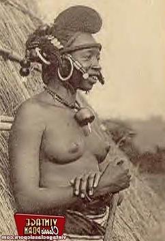 12P Several nude African ladies from the twenties nude