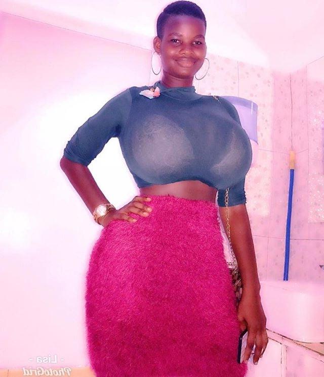 23P African huge tits Pamela