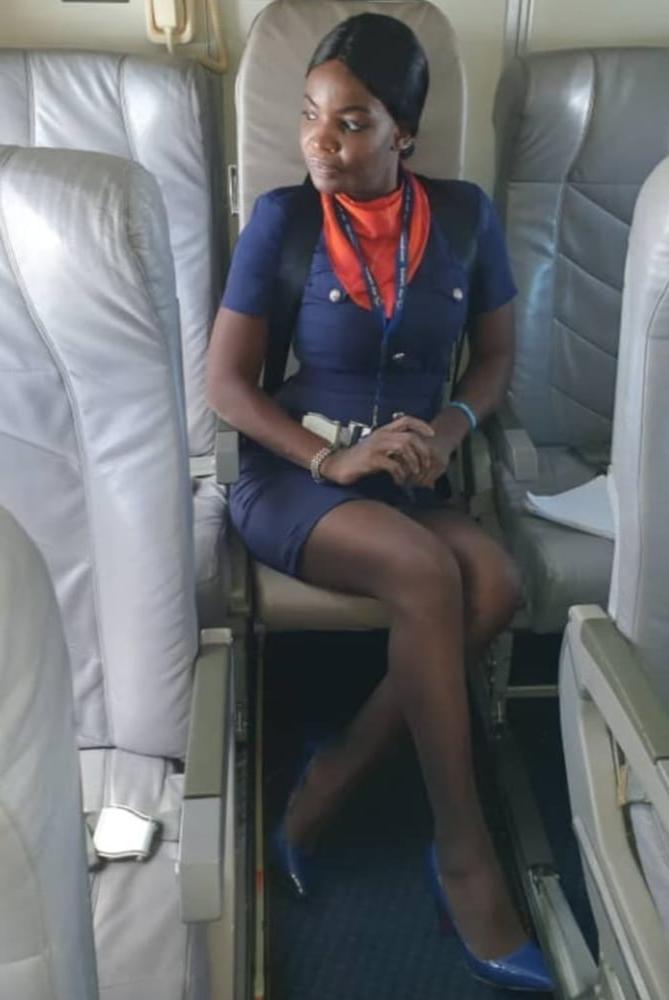 9P Evodie French African air hostess