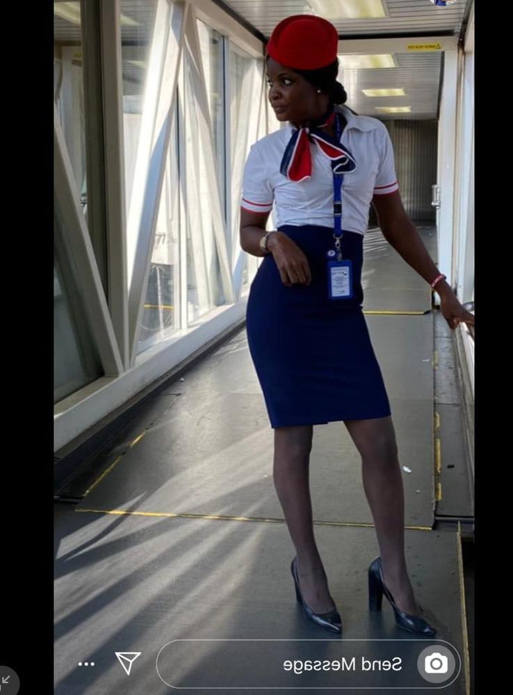 9P Evodie French African air hostess