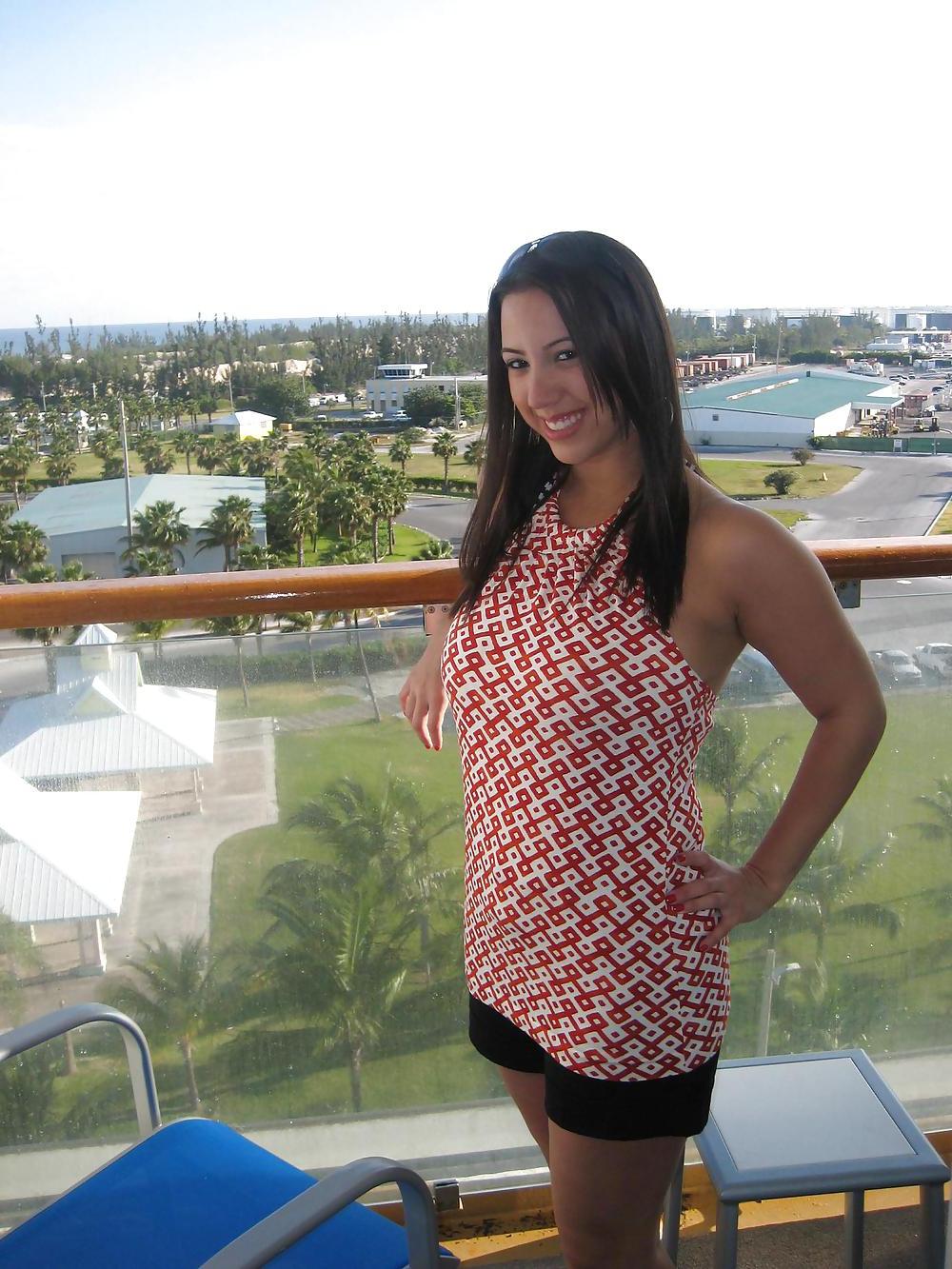 25P Big Boobed Brunette Self Shot Amateur Hottie #2