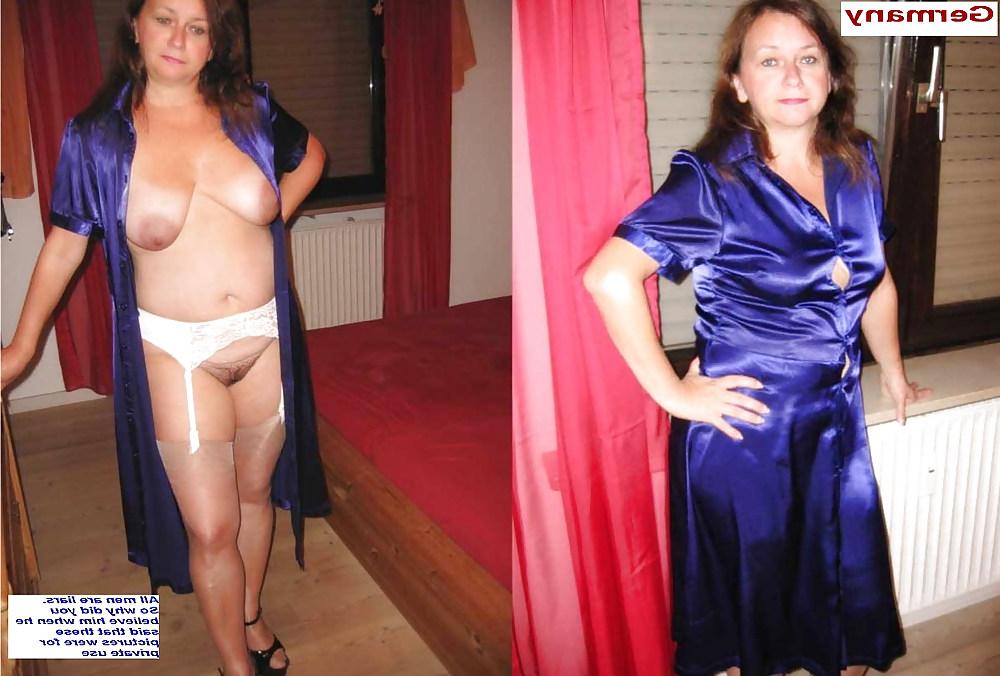 25P Amateur women dressed-undressed
