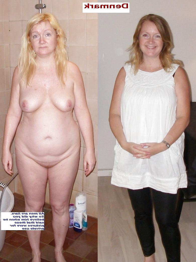 25P Amateur women dressed-undressed