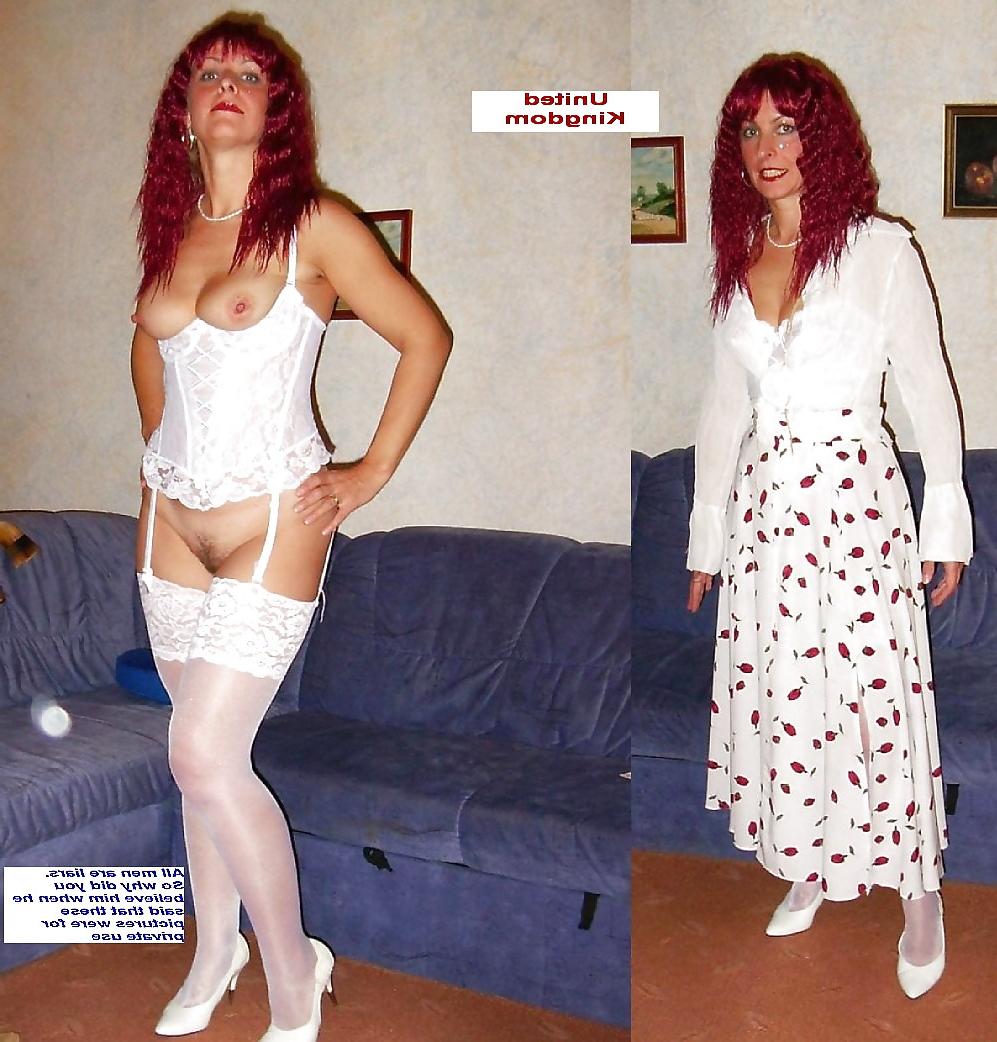 25P Amateur women dressed-undressed