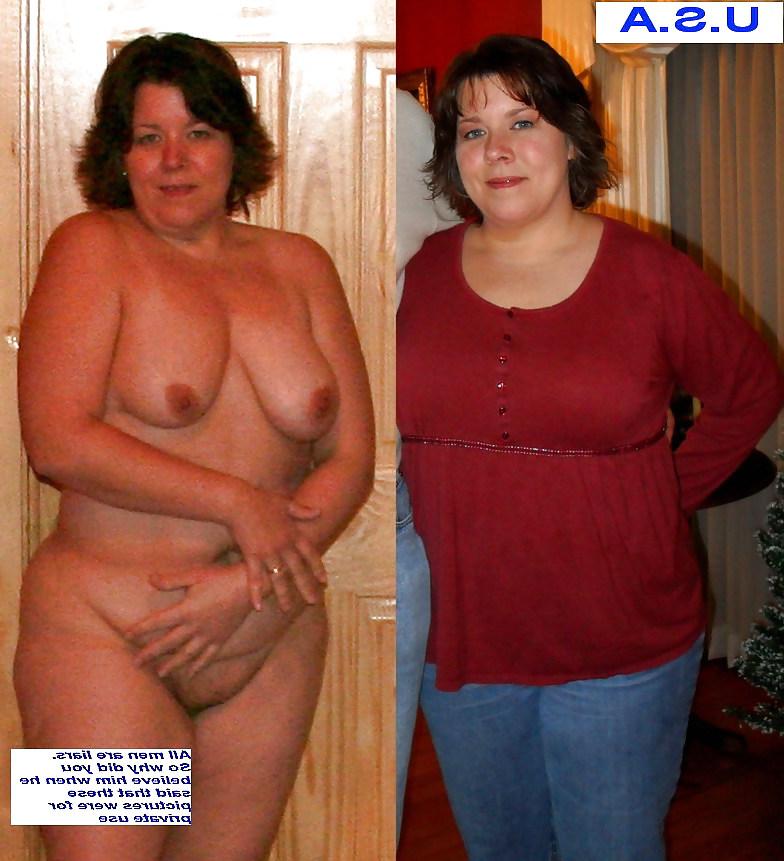 25P Amateur women dressed-undressed