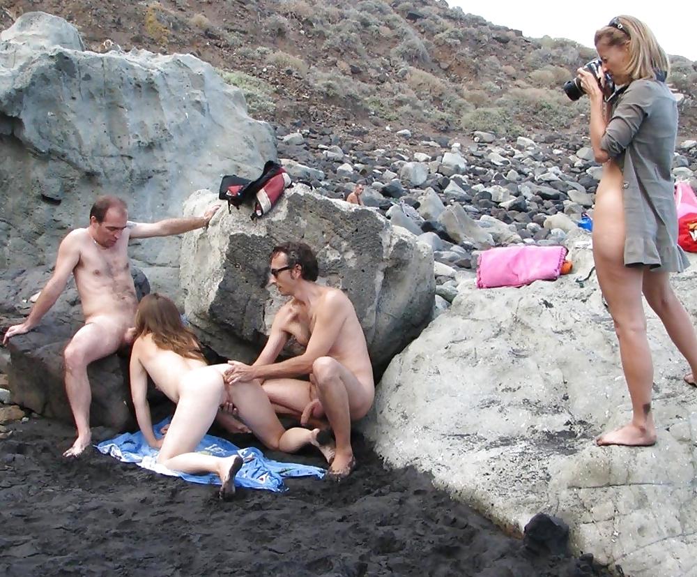 14P Group Sex Amateur Beach #rec Voyeur G8