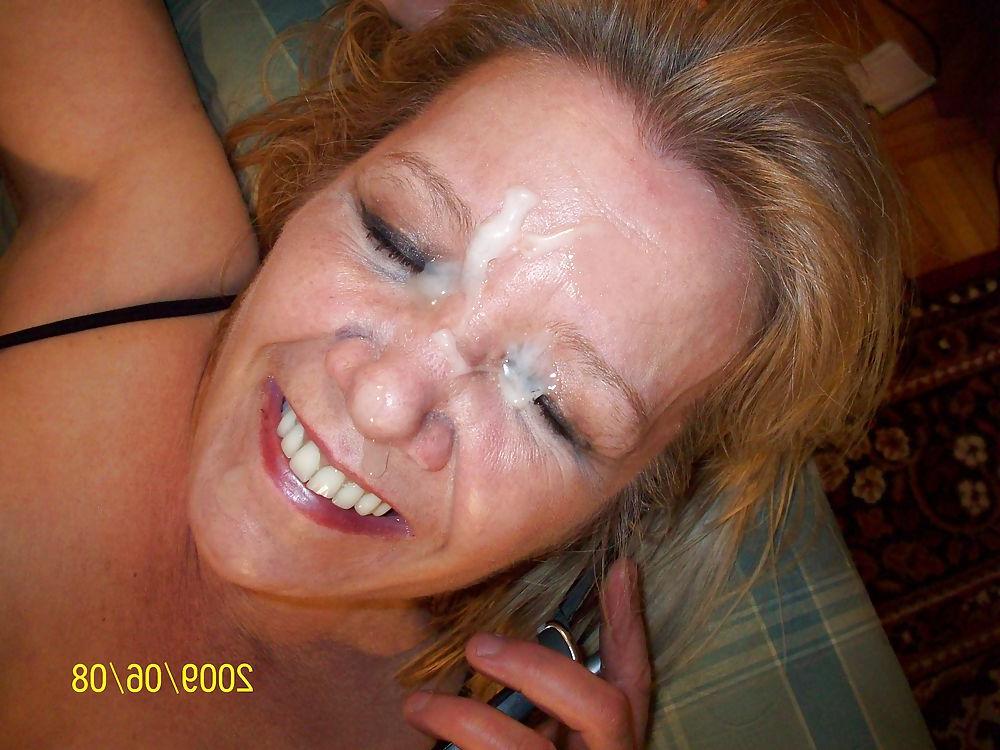 25P Amateur facial mature woman