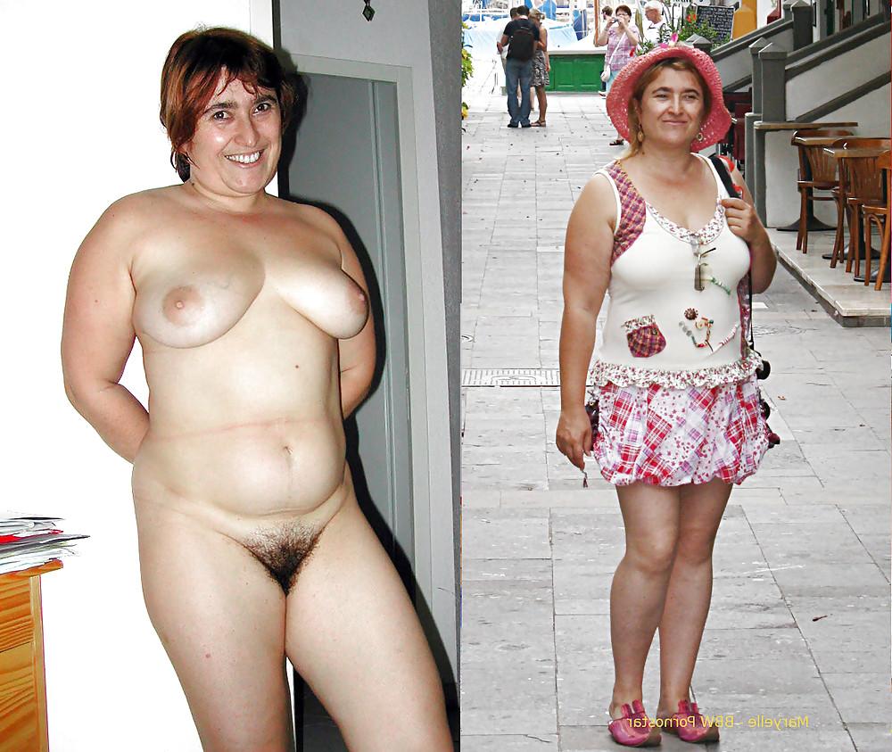 12P Dressed Undressed mature panties voyeur amateur