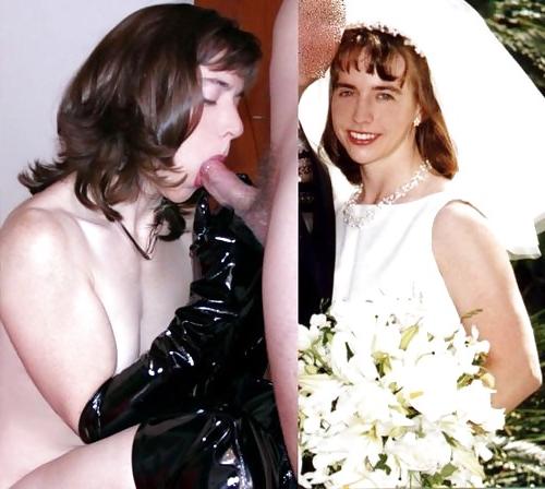 25P Real Amateur Brides - Dressed & Undressed 9