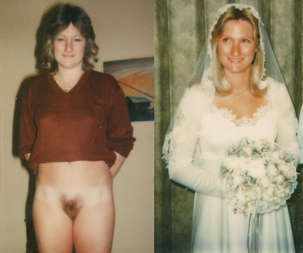 25P Real Amateur Brides - Dressed & Undressed 9
