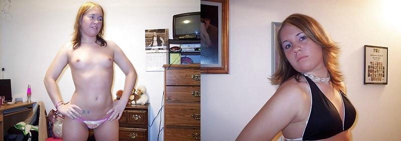 25P 'Amateur' Dressed Undressed #2
