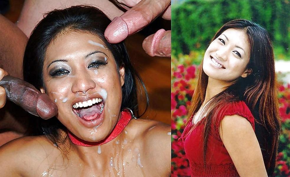 25P Before and after blowjob and cumshot. Amateur.