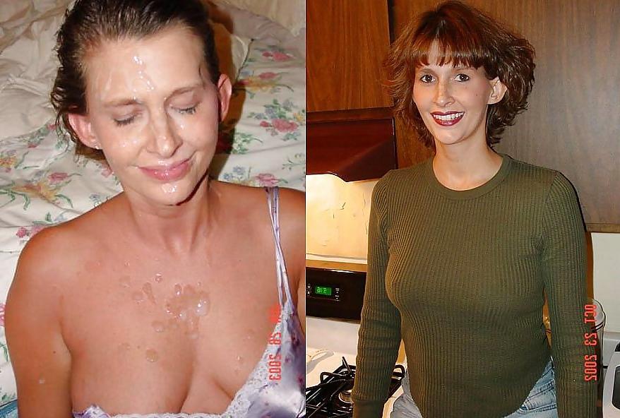 25P Before and after blowjob and cumshot. Amateur.