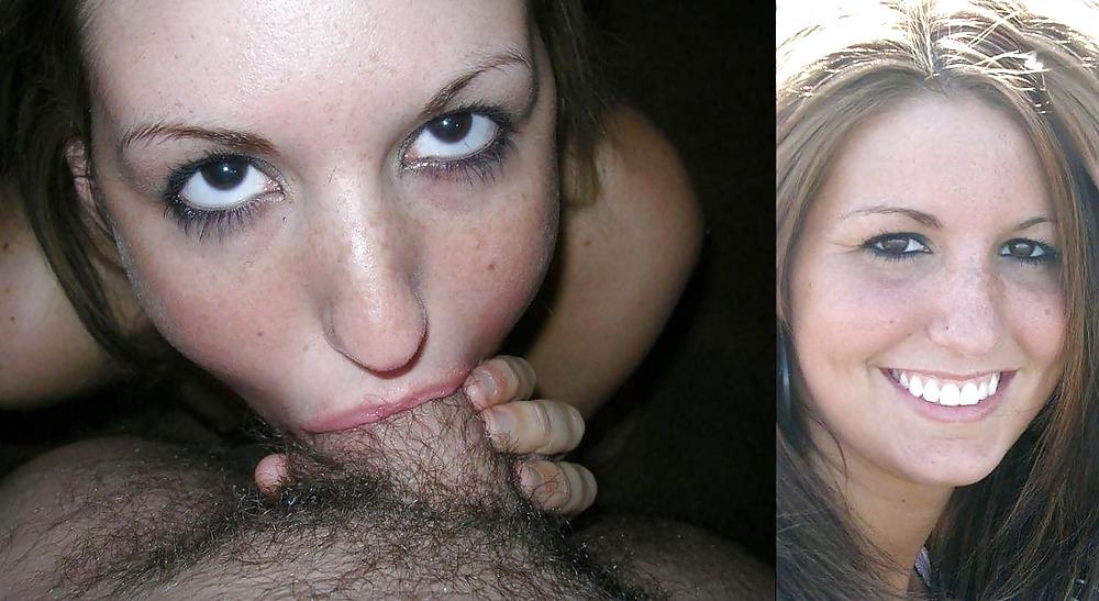 25P Before and after blowjob and cumshot. Amateur.