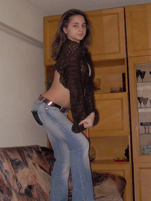 25P Romanian amateur teen Andra and her friends