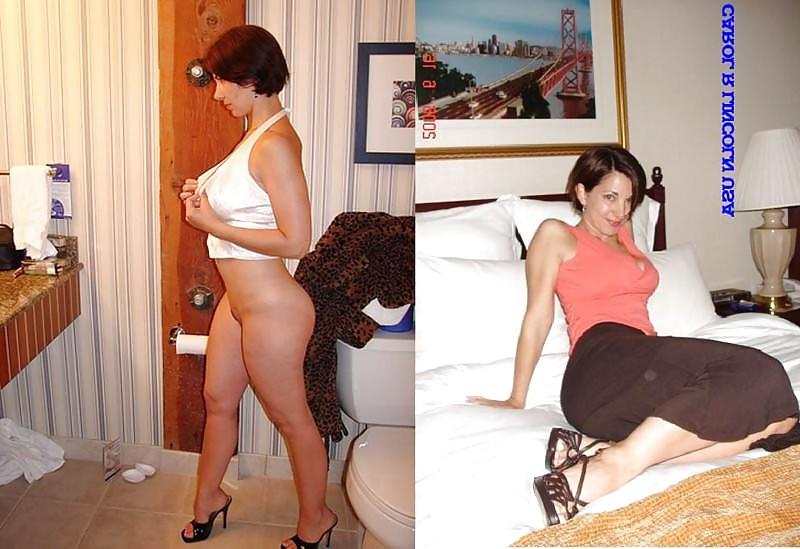 16P Amateur dressed undressed set 2