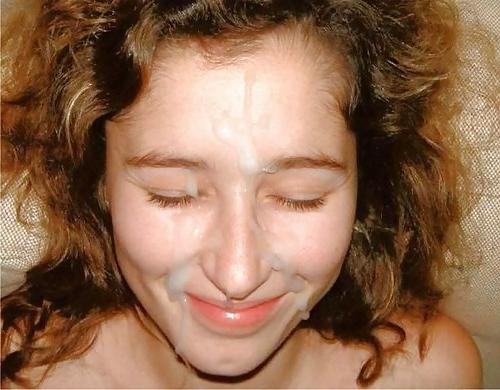 25P Amateur smiling facials. Happy cum sluts!