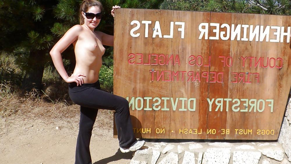 25P Amateur MILF in Public