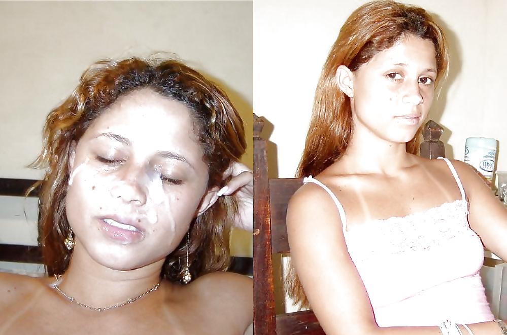 25P Before and after facials and cumshots. Amateur.