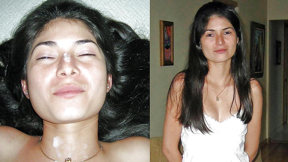 25P Before and after facials and cumshots. Amateur.