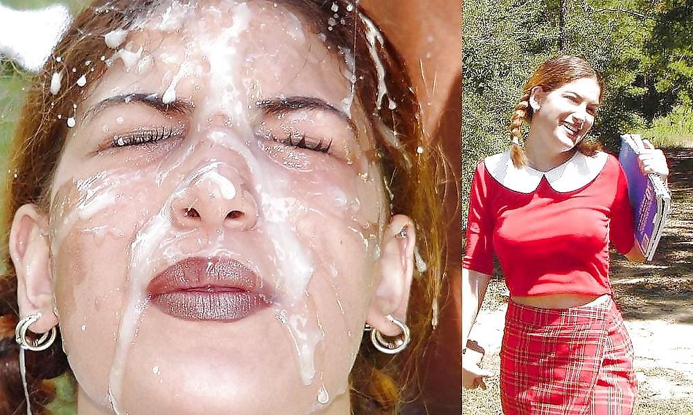25P Before and after facials and cumshots. Amateur.