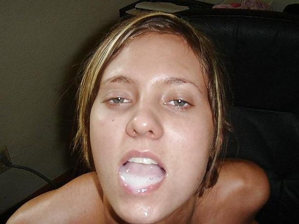 25P Amateur facials cum shots sperm jizz