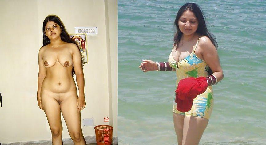 25P Real Amateur Housewives - Swimsuit Then Naked 3