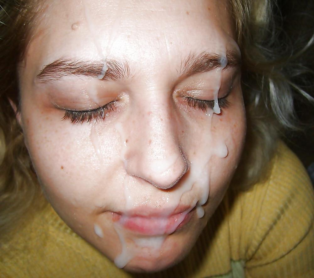 25P Collection of facials amateur cumshots 