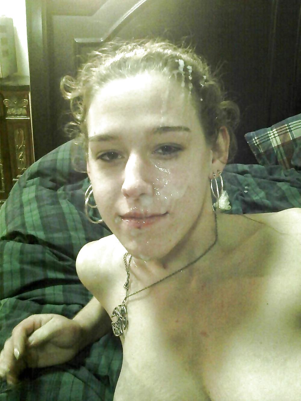 25P Collection of facials amateur cumshots 